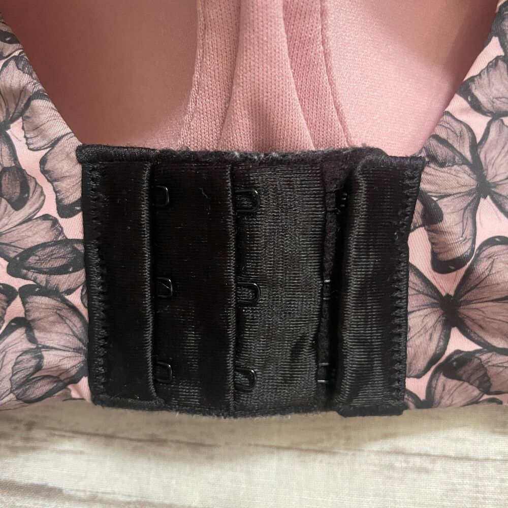Torrid Curve 360 Back Smoothing Perfect T-Shirt  Bra Butterflies Sz 40C Wireless - Picture 5 of 7